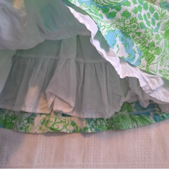 Lilly Pulitzer girls size 4 mini gosling lion, bear sleeveless dress, VGUC - Picture 2 of 5